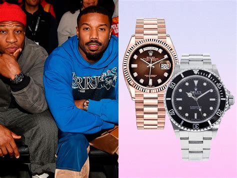 michael b jordan rolex